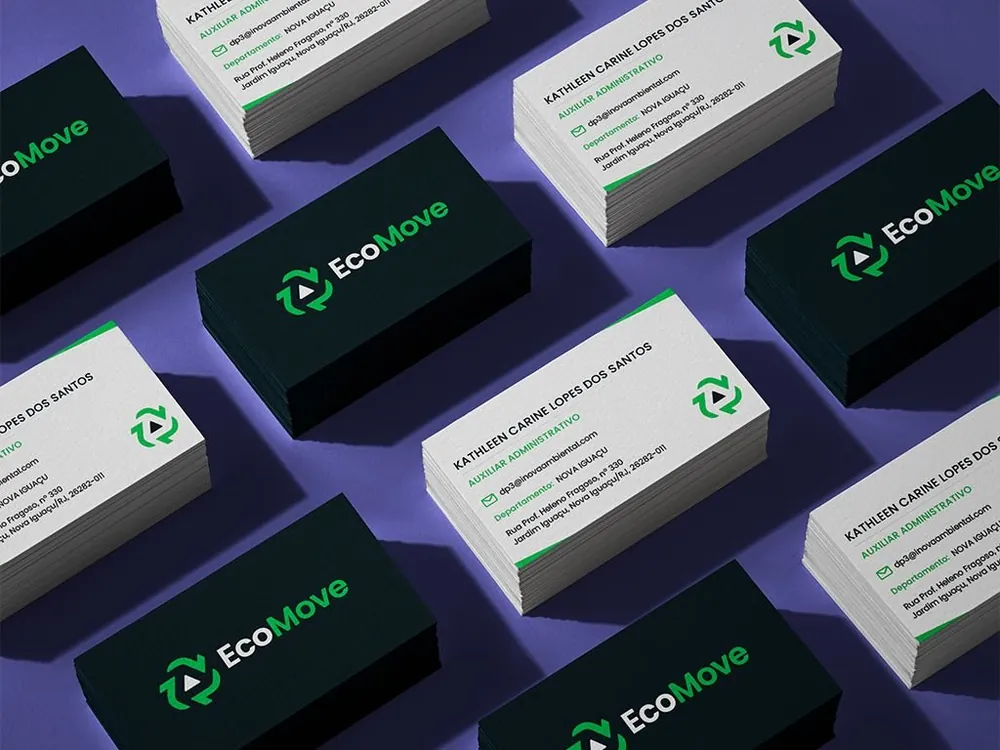 EcoMove — papelaria corporativa