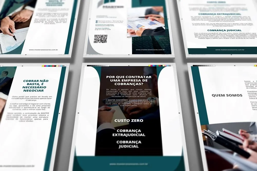 Master Assessores — impresso e institucional