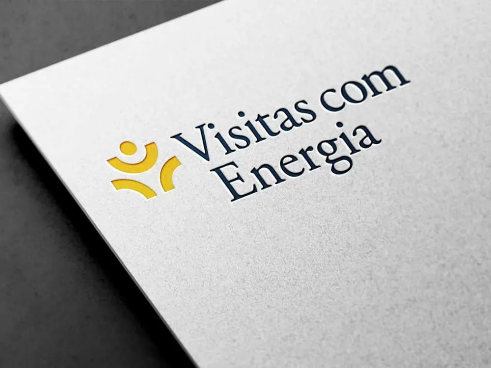 Visitas com Energia — marca aplicada