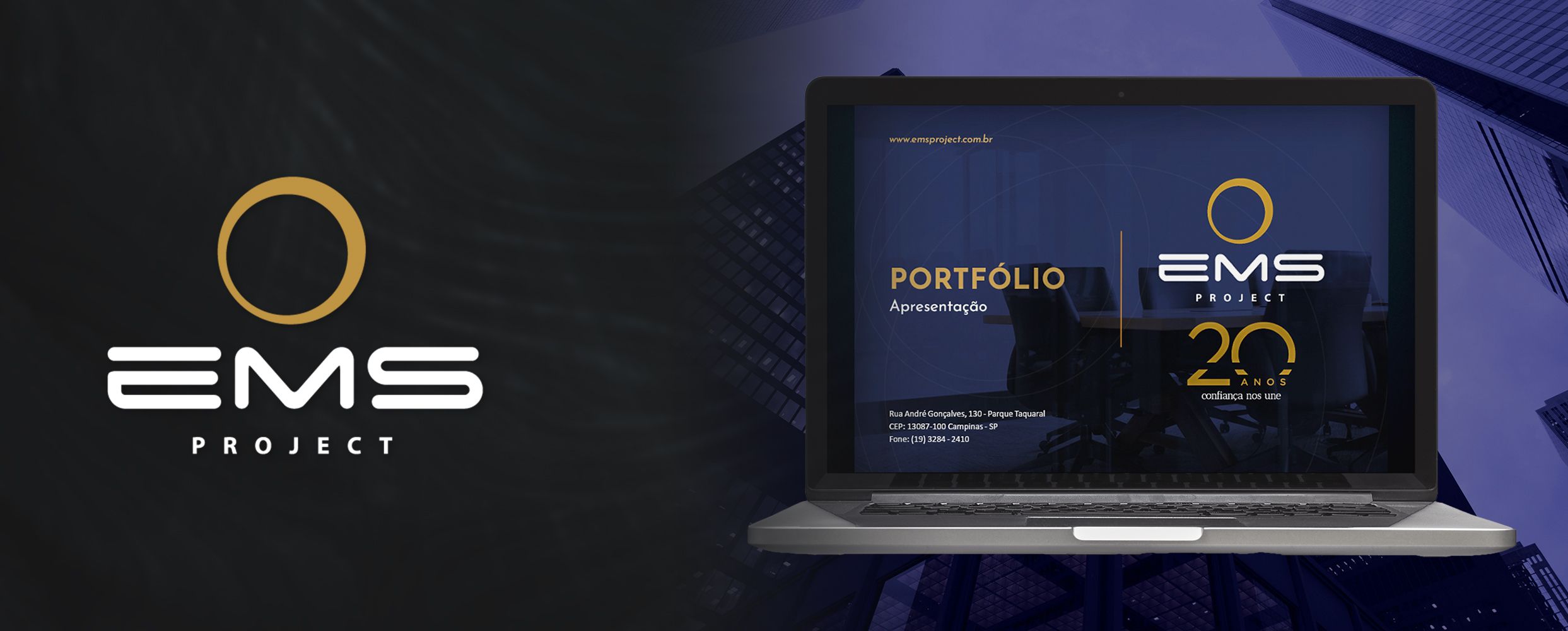 Design de marca para EMS