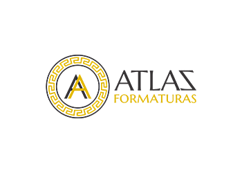Logo da Atlas Formaturas colorido