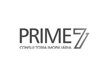 Logo da Prime7 em preto e branco