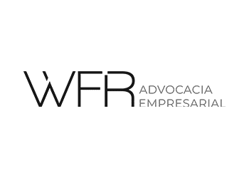 Logo da WFR em preto e branco